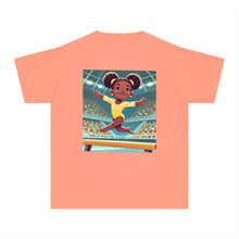 Youth - Incredible Girls Gymnastics T-Shirt (African American / Black Girl)