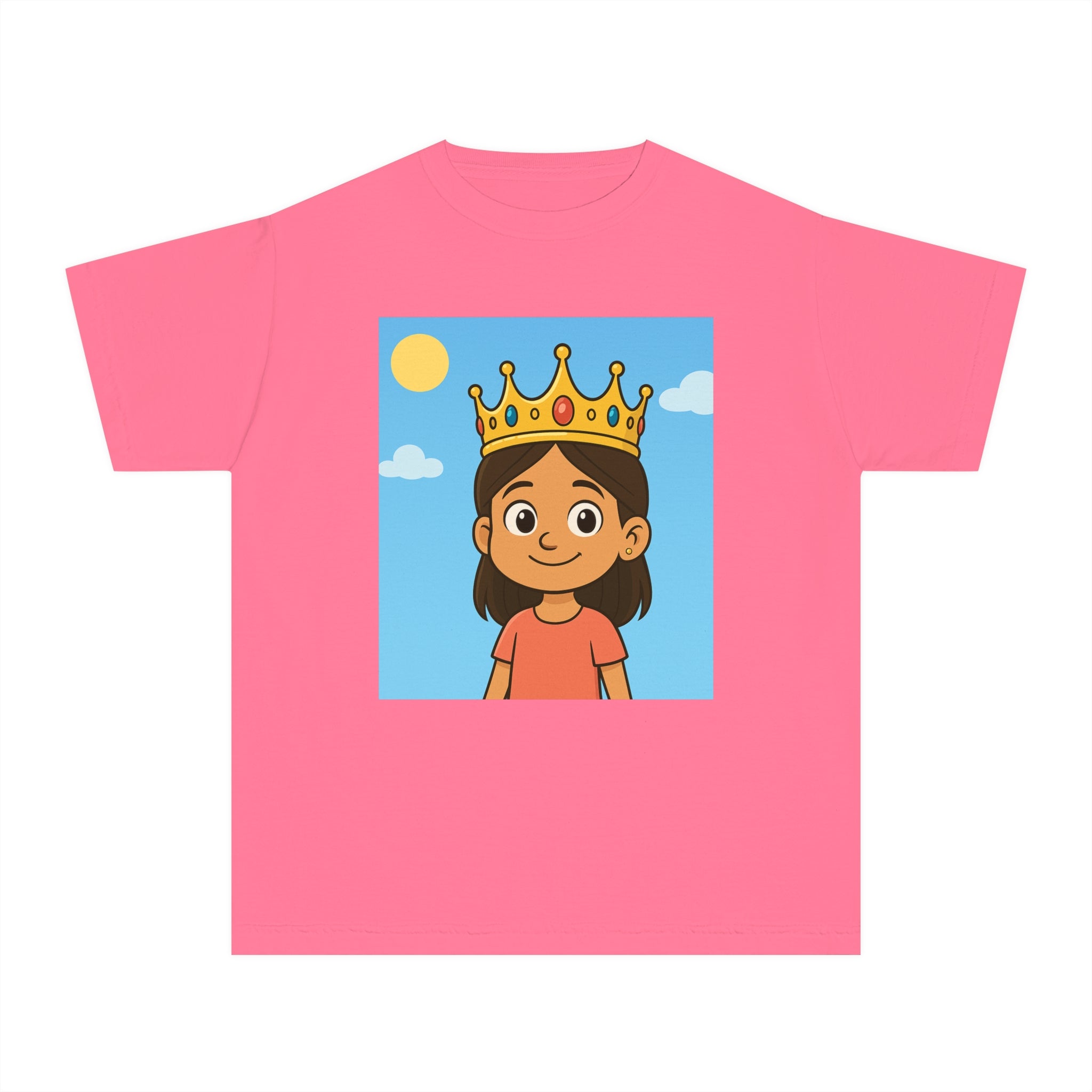 Hispanic Queen T-Shirt for Girls – Celebrate Hispanic Heritage with Pride