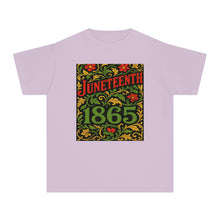 Juneteenth Floral T Shirt for Girls | Juneteenth 1865 Shirt | Black History Shirt for Kids | African American Pride Tee