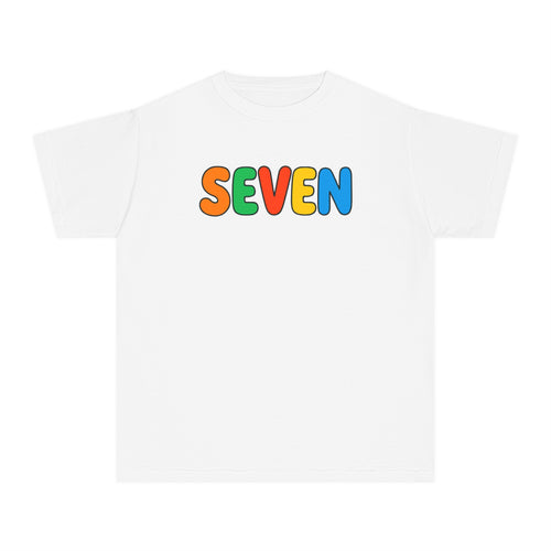 Seven Years Old Kids T-Shirt – Fun Birthday & Everyday Tee