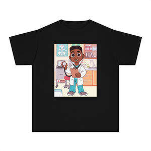 African American Doctor T-Shirt for Boys (African American Boy / Black Boy)