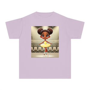 Youth - Powerful Ballerina T-Shirt for Black Girls