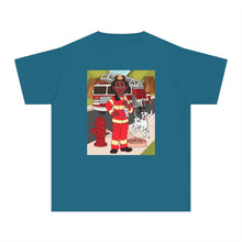 Fireman T-Shirt for Boys (African American Boy / Black Boy)