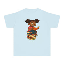 Reading Book Stack T-Shirt for Girls