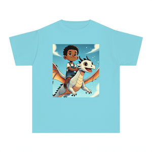 Youth - Dragon Prince T-Shirt (African American Boy / Black Boy)