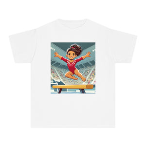 Youth - Amazing Girls Gymnastics T-Shirt (Latina / Hispanic Girl)