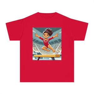 Youth - Amazing Girls Gymnastics T-Shirt (Latina / Hispanic Girl)