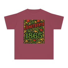 Juneteenth Floral T Shirt for Girls | Juneteenth 1865 Shirt | Black History Shirt for Kids | African American Pride Tee