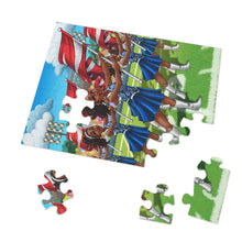 Jigsaw Puzzle with Tin