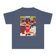 Fireman T-Shirt for Boys (African American Boy / Black Boy)