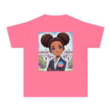 Youth - Future President Midweight Tee (African American / Black Girl)