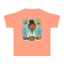 African American Girl Scientist T-Shirt (Black Girl Scientist)