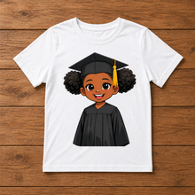 She Did That: Kindergarten Graduation Shirt for Black Girls