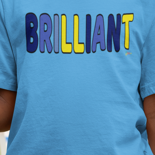 BRILLIANT Affirmation T-Shirt for Boys