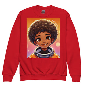 Black History Month Sweatshirt for Kids - Mae Jemison