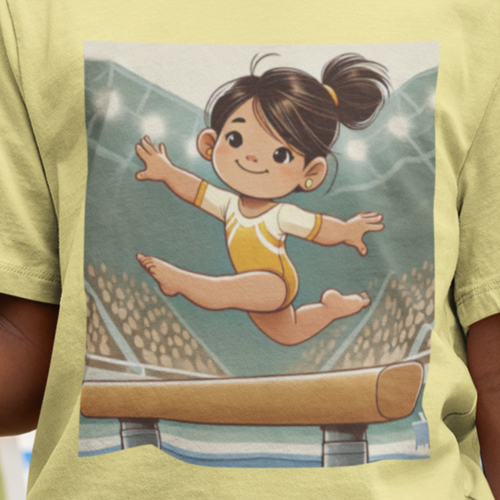 Empowerment Girls Gymnastics T-Shirt (Asian American)