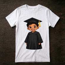 Kindergarten and pre-k graduation shirt for Hispanic boys and Latino boys, from Puzzle Huddle, a children's brand based in Washington, DC.Kindergarten and pre-k graduation shirt for Hispanic boys and Latino boys, from Puzzle Huddle, a children's brand based in Washington, DC. Representation-first design.