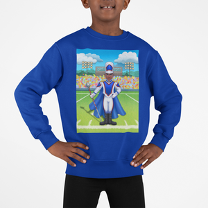 HBCU Drum Major Sweatshirt for Kids – Celebrate Marching Band Pride