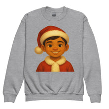 Hispanic Boy Santa Sweatshirt – Holiday Sweatshirt for Latino Boys