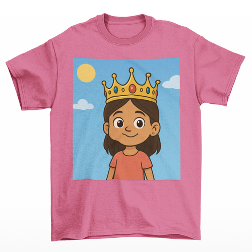 Hispanic Queen T-Shirt for Girls – Celebrate Hispanic Heritage with Pride