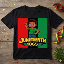 Juneteenth T Shirt for Boys | Powerful Black History Shirt | African American Pride Tee | Juneteenth 1865 Shirt for Kids