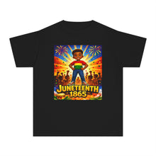 Product moJuneteenth fireworks t shirt for boys featuring 1865 design, Black history shirt for kids celebrating freedom and African American prideckup