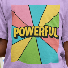 "POWERFUL" Affirmation T-Shirt for Girls