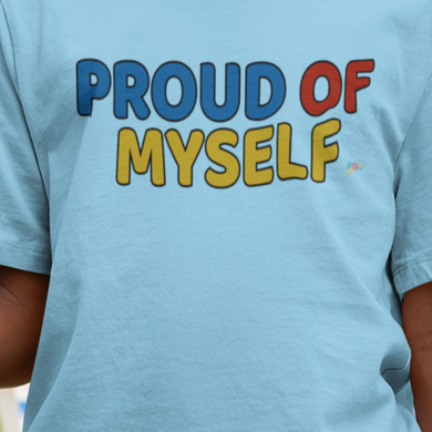PROUD OF MYSELF Affirmation T-Shirt for Boys