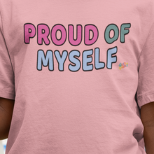 PROUD OF MYSELF Affirmation T-Shirt for Girls