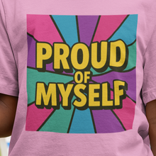 "PROUD OF MYSELF" Affirmation T-Shirt for Kids
