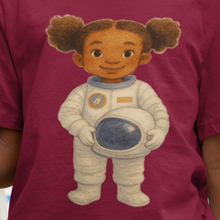Young African American (Black Girl) Astronaut
