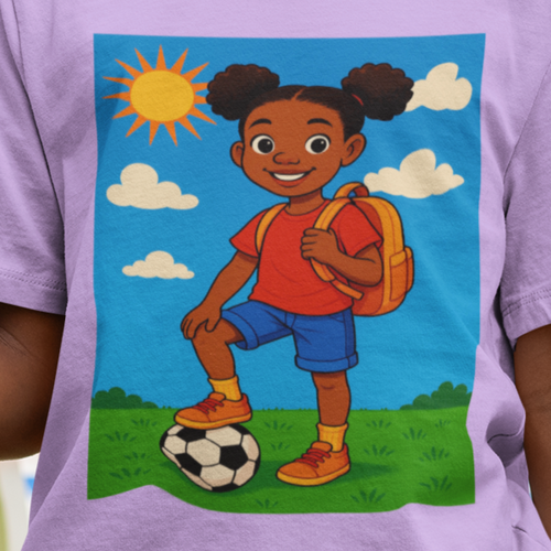 Soccer Student Athlete T-Shirt for Girls