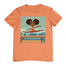 Black Girl Gymnastics T-Shirt African American