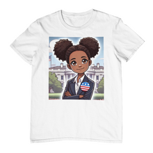 Youth - Future President Midweight Tee (African American / Black Girl)