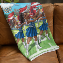 Flashy Flag Throw Blanket