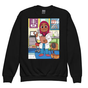 Youth - Muslim Doctor Crewneck Cweatshirt