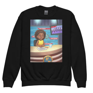 Youth - Future News Anchor Crewneck Sweatshirt