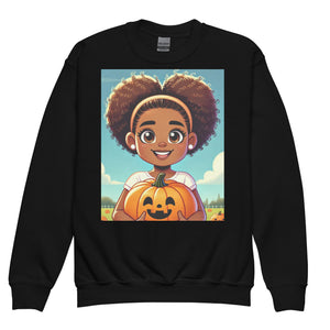 Youth - Fall Pumpkin Crewneck Sweatshirt