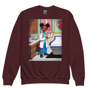 Youth - Doctor Girl Crewneck Sweatshirt (v2)