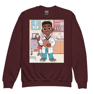 Youth - Future Doctor Boy Crewneck Sweatshirt