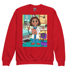 Black / Latina Girls Sweatshirt Doctor / African American / Hispanic Girls Sweatshirt