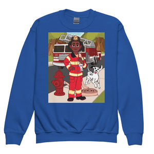 Youth - Future Firefighter Crewneck Sweatshirt