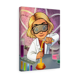 Science Laboratory Canvas Wrap (12in x 16in)