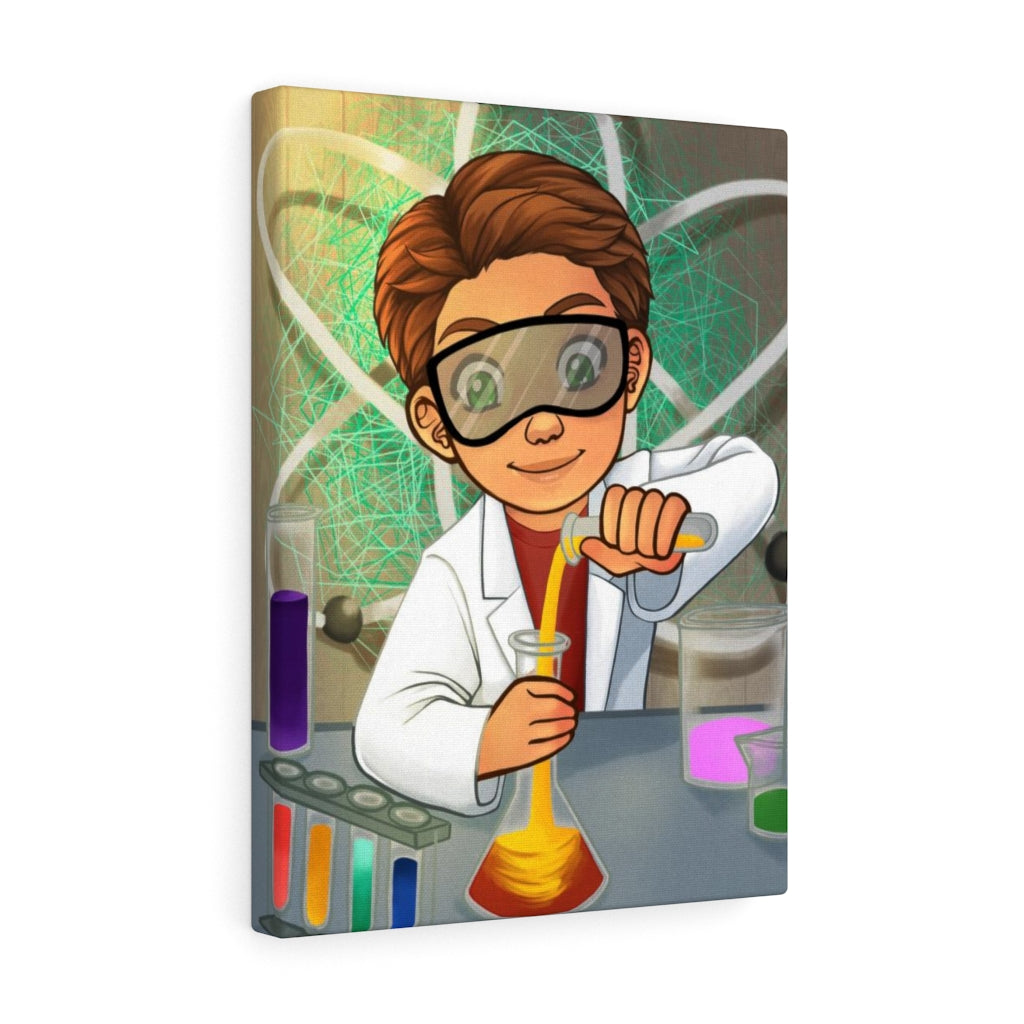 Chemistry Lab Canvas Wrap (12in x 16in)
