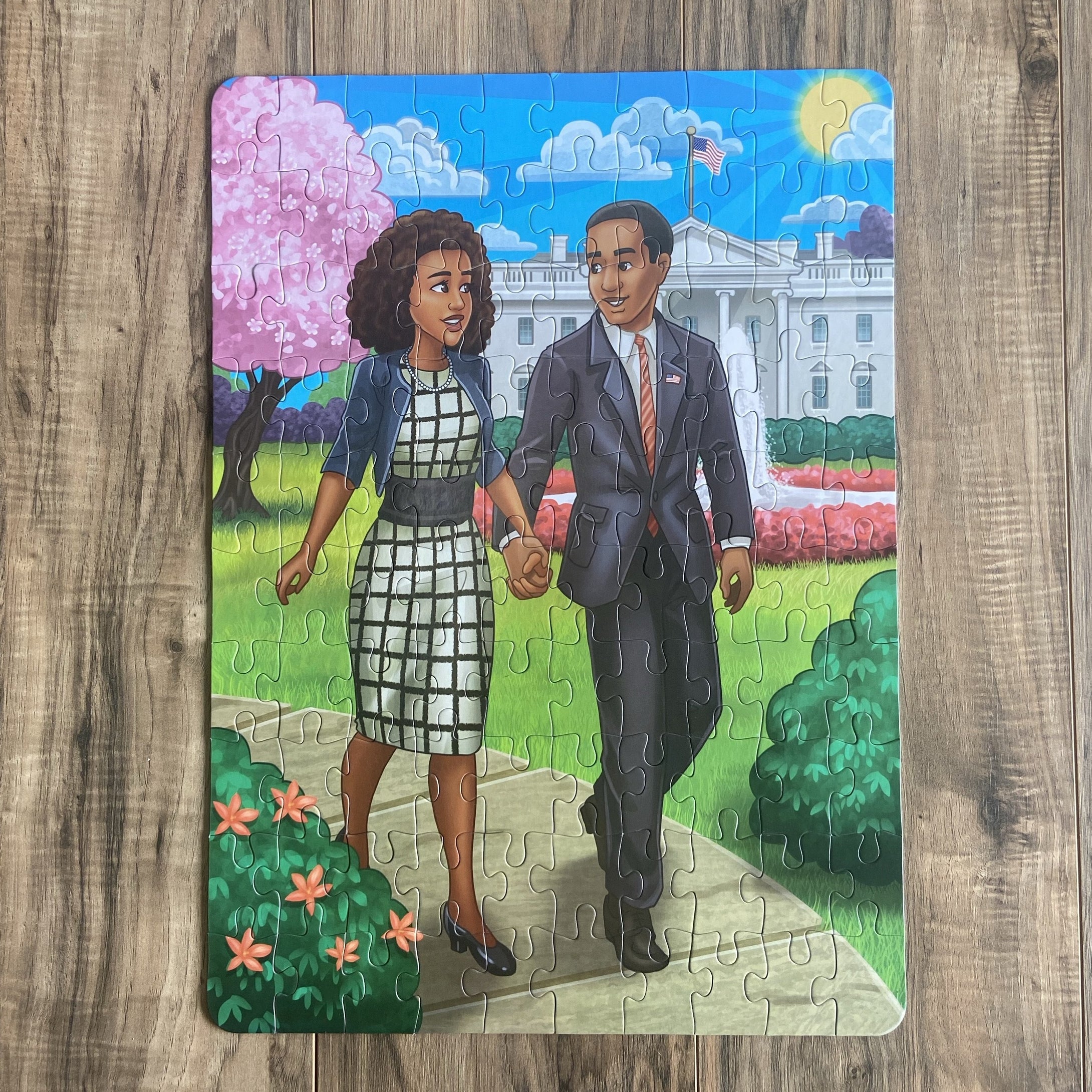 Black Love & History Puzzle (14in x 19.5in, 100 Pieces)