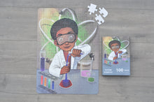 DAMAGED BOX XL Chemistry Boy Kids' Puzzle (14in x 19.5in w/100 Pieces)