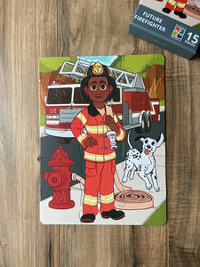 Firefighter Kids' Puzzle (9in x 12in w/15 pieces)