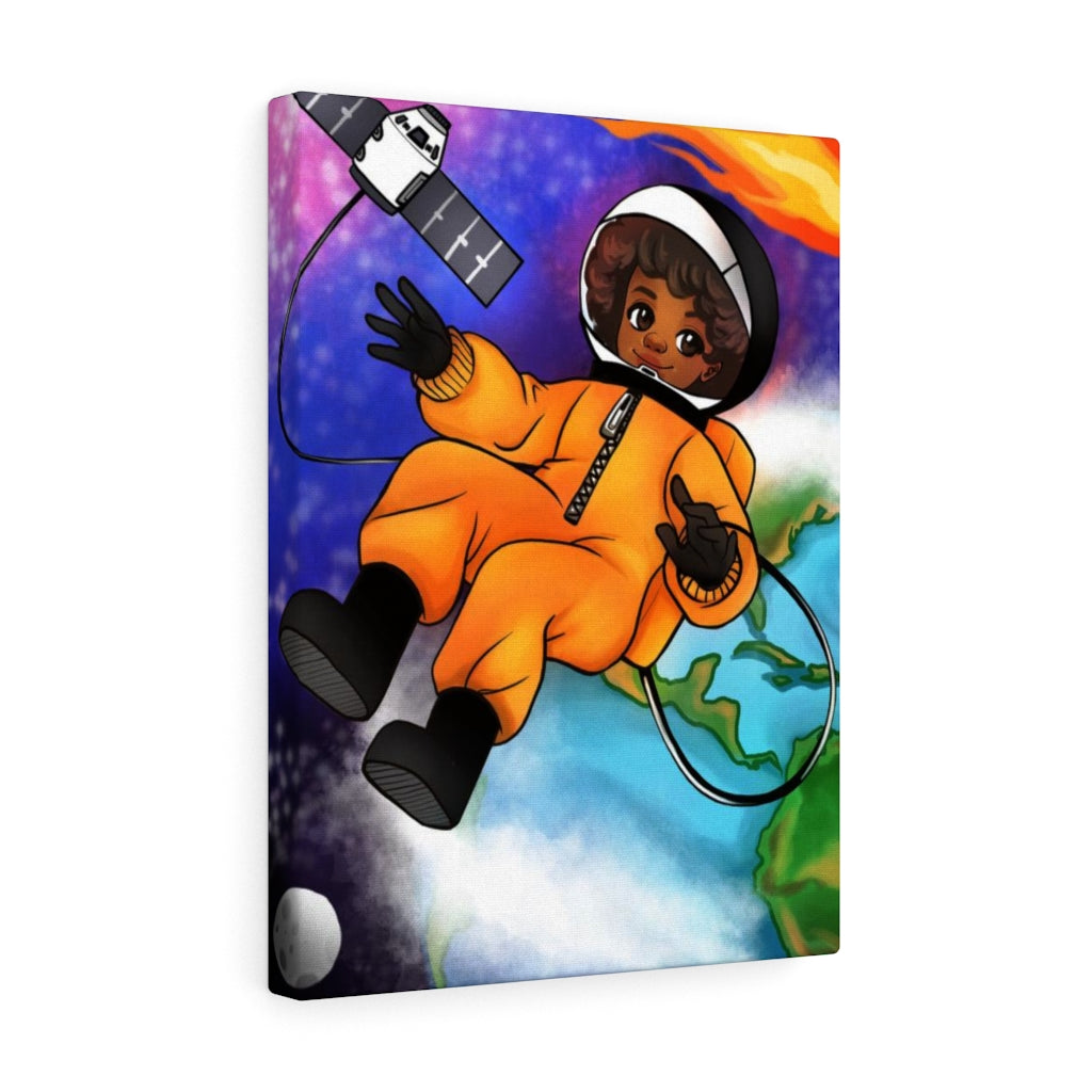 Space Explorer Canvas Wraps (12in x 16in)