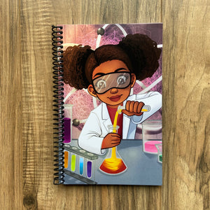 Chemistry Girl Small Notebook (Lined Pages)