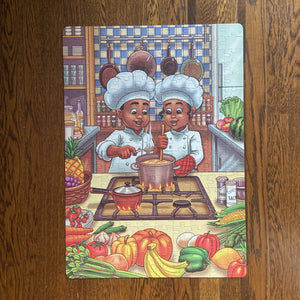 XXL Future Chef Kids' Puzzle (19.5in x 27.5in w/200 Pieces)